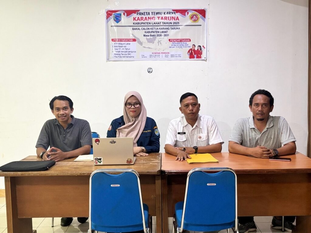 Karang Taruna Kabupaten Lahat Buka Pendaftaran Calon Ketua Baru
