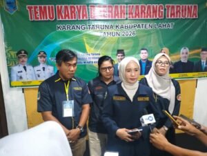 Eva Lili Susanti Nahkodai Karang Taruna Lahat, Siap Sinergi Sukseskan Program Bupati