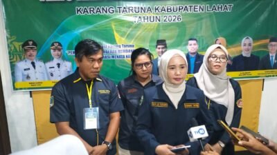 Eva Lili Susanti Nahkodai Karang Taruna Lahat, Siap Sinergi Sukseskan Program Bupati