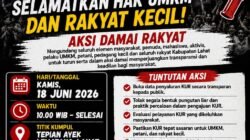 GEMPUR Desak BRI Lahat Buka Data Penyaluran KUR, Jangan Sampai Hak UMKM Tercederai