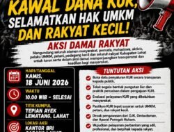 GEMPUR Desak BRI Lahat Buka Data Penyaluran KUR, Jangan Sampai Hak UMKM Tercederai